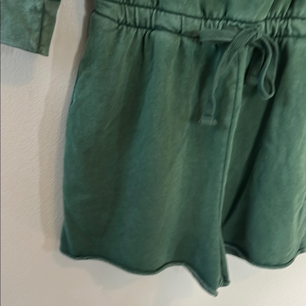 Aerie Green  Long Sleeve Romper - Picture 2 of 4